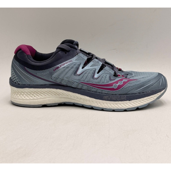 Saucony TRIUMPH ISO 4 Women's NEW Running Sneaker Blue US Size 7.5 - Picture 4 of 11